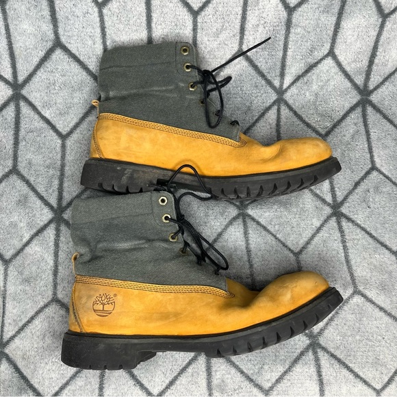 Timberland Roll Top Leather Boots main image 7